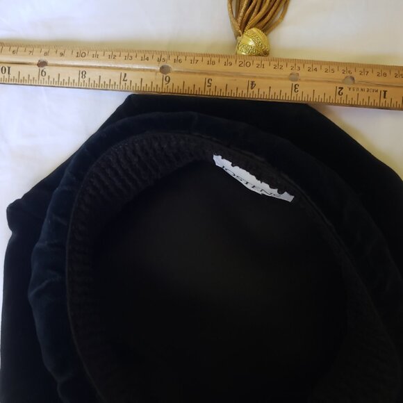 Phd Regalia Black Tam Jostens Academia Regalia Excellent Condition small - Picture 5 of 8
